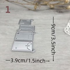 Small Office Envelopes Snail Mail Postcards YOUCHOOSE Metal Die Cutting Cut Dies