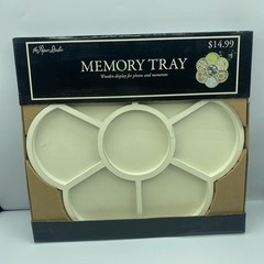 The Paper Studio Flower Memory Tray Shadowbox White Hobby Lobby Scrapbook