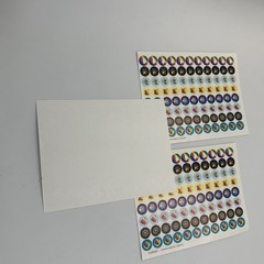 1999 Paper Magic Stickers Mix -Hearts- Retro- Small – Vintage – Reward Stickers
