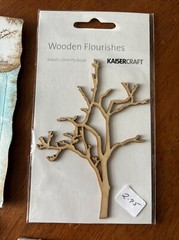 Shabby Chic & KaiserCraft Lot New Tree Birdcage Lady Door Adornments Craft