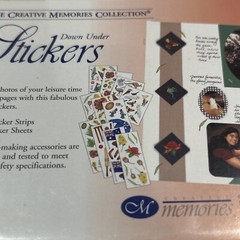 Creative Memories Stickers & Die Cut Lot Australia Baby Wildlife Kaleidoscope