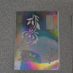 Multicolor Holographic Foil Floral Craft Sticker Sheets (2) Lot w/ 6 Pens