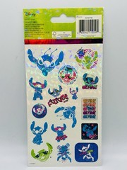 Disney Stitch Summer Water-Filled Floating Glitter Pen Sticker Sheets & XL Decal