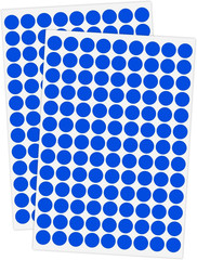 2340 PCS Blue Circle Dot Stickers 1/2″ round Yard Garage Sale Price Stickers