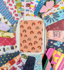 DESTASH – Large Lot of 50 Journal Cards in Assorted Decorative Paper