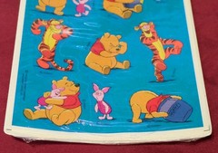 Winnie The Pooh Hallmark Expressions Vintage Disney 4 Sheet Stickers Made in USA