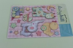 *BRAND NEW* Daisy Hill «BABY COLLECTION» Dimensional Baby Stickers 900202