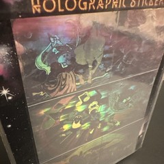 Vintage Cabbage Patch Kids Solar Glowers 3D Holographic Stickers