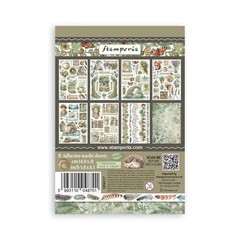 Stamperia A5 Washi Pad- Herbarium Silvae, SBW27