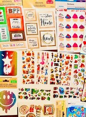 Sticker Bundle Fun Kit Set Planner Craft Scrapbook Endless Themes School DIY’s