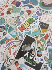 Nurse Stickers – Lot of 25 Random Stickers