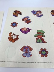 Vintage 80’s Current Inc. Calico Crossings Cute Kids W/ Animals sticker sheets