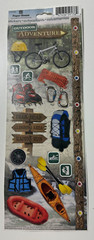Paper House Cardstck Stckers-Beach, Grad, Florida, LA, Outdoors, Smoky Mountains