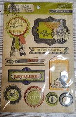 Halloween Stickers Dimensional Scrapbook Card Embellishments