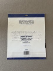 1 Large Sticko “Be A Nice Human” Sticker, Sticker Is 6” X 6 1/4”, New In Package