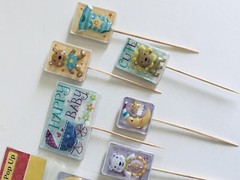 Autocollants Pop Up Sticker Turtles, Fish, Starfish, seahorse Stickers ST-345