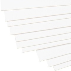 50 Pack 11×17 Inch Heavy White Chipboard Sheets Medium Weight Backing Board