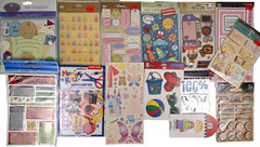 Scrapbook Stickers Baby/Toddler/Young Child – Mixed Brands Most Sealed 35+ Packs