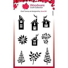 Woodware Craft Clear Stamp – PAINTABLE BAUBLES HOME FILLERS