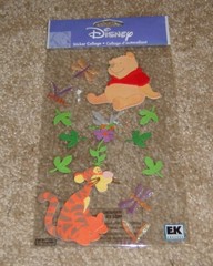 Disney EK Success Jolee’s Dimensional Stickers ~ Pooh & Tigger
