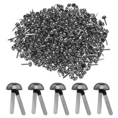 500pcs paper clip 6x13mm pins for crafts, gunmetal