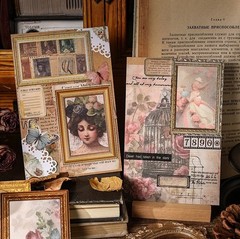 Photo Frames 30-Piece Stickers Pack Nostalgia Junk Journaling Craft Scrapbooking