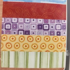 Creative Memories Snippets Printed Short Cuts 12″ Scrapbook x20 Pattern Multi