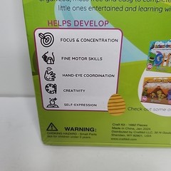 NEW SEALED $30 Easter Dots & Gems Craft Kit Crafts for Kids Ages 3-5, Kids Gem