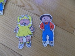 Vintage Stickers Cabbage Patch Kids Lot Birth Certificate Adoption