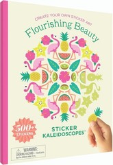 Sticker Kaleidoscopes Activity Book – Create Manadala Style Art with Sticker …