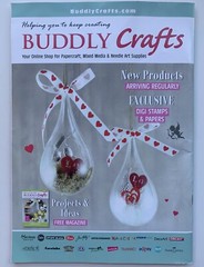 Never Used 2-Pc Fairie Metal Die Set & Papercraft Cardmaking Magazine Issue 155