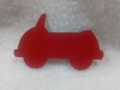 Die Cuts – Red Cars – 3×2 inches – Set Of 3 By Sizzix -NEW Scrapbooking/Card