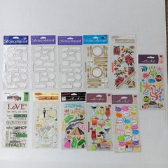 Stickopotamus Sticker Binder With 41 Sticker Sheets (27 New Or Full)