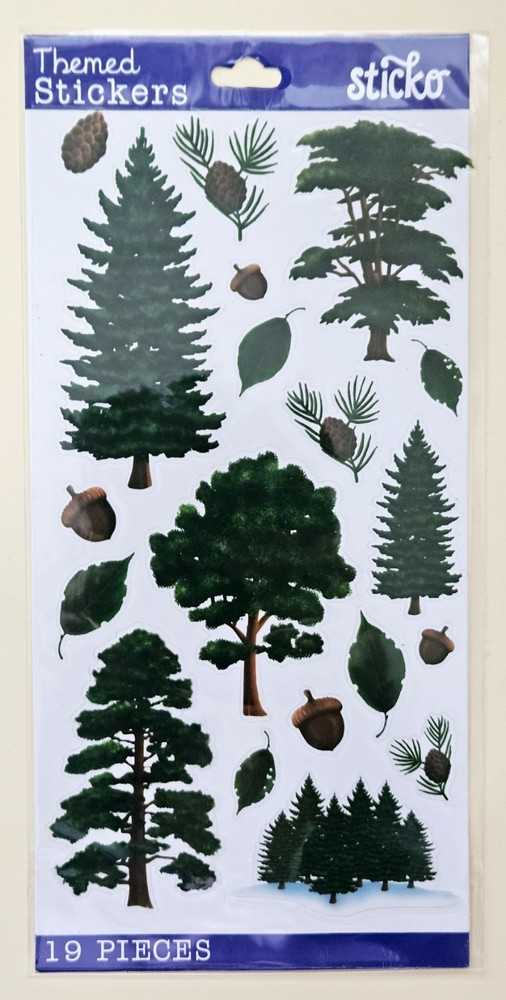 Majestic Trees Sticker Sheet / Sticko