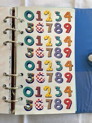 Stickopotamus Sticker 6-Ring Binder Album With 32 Stickers Pages