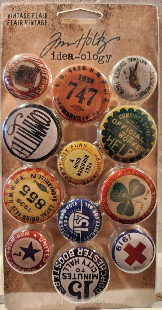 Tim Holtz Idea-ology VINTAGE FLAIR TH94027