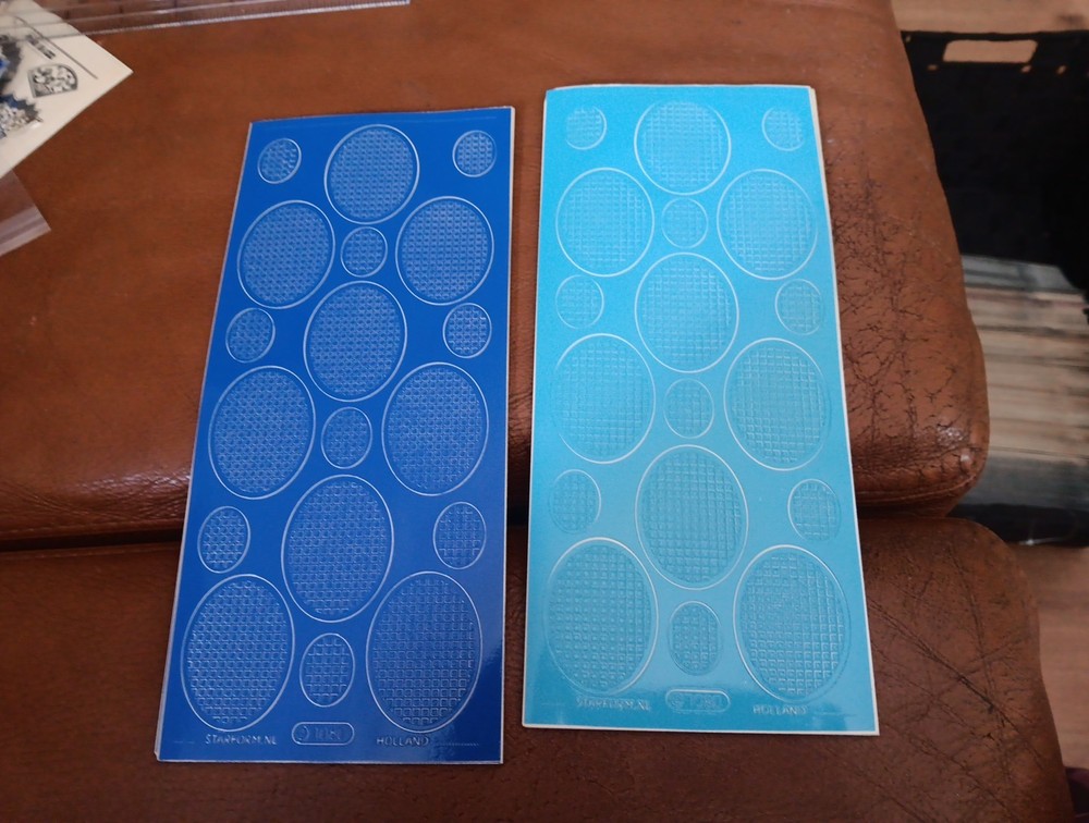2X STICKERS SCRAPBOOKING NEW (ST1320) MOSAIC FIGURES