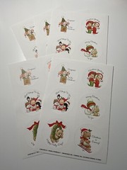 Current Warm & Whimsical Christmas Holiday Stickers