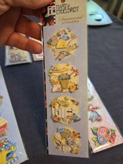 6 packs Mary Engelbreit dimensional stickers birdhouse gardening this is life
