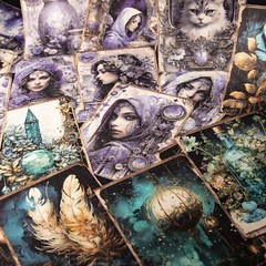 Gothic Witch Magic Scrapbook Paper Junk Journal Album Not Stickers Wall Collage