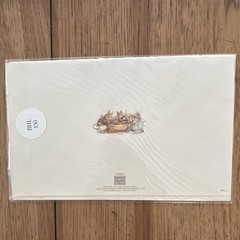 Vintage / Rare New Brambly Hedge greeting cards, seals and folder 1982/1983/1984