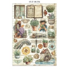 Stamperia Junk Journal – Herbarium Silvae, SBJK09