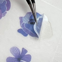 Pretty Floral Flowers Washi Paper Stickers 6 Sheets Scrapbook Planners
