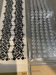 THE PAPER STUDIO / CRAFTERS SQUARE Adhesive Gems, Charms, Jewels, Photo, Signs