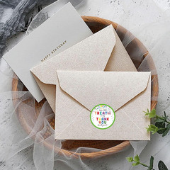 120PCS Thank You Stickers – 2 Inch Round Colorful Self-Adhesive Appreciation Lab
