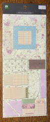 Making MEMORIES Boho Chic Ephemera Ledger Pattern Decorative Design Floral Frame