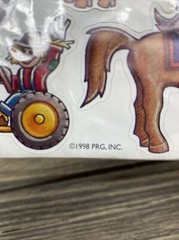 Vtg Country Critters Sticker Sheet 1998 PRG Inc