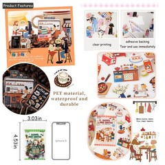 Kesari Everyday Journaling Stickers 180PCS