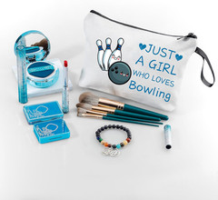 Bowling Accessories,Bowling Party Favors,Birthday Gift for Women,Bowling Cosmeti