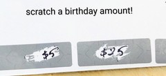 10x scratch off stickers silver gold for cards messages chores fun creativity